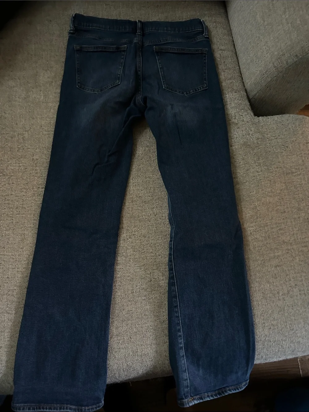Boys Dark Blue Stretch Denim Jeans